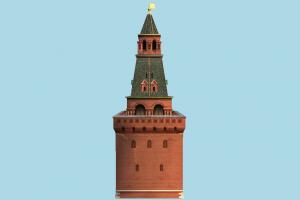 Tower Vtoraya Kremlin Tower